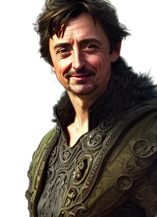 face, dragon, staff, jacket transparent PNG cut-out