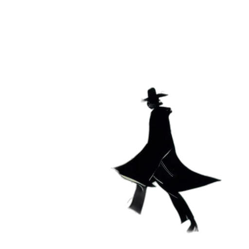 hat, umbrella, staff, jacket transparent PNG cut-out