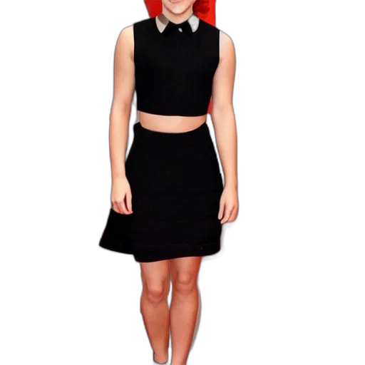 dress, 3d render, cartoon, pixel art transparent PNG cut-out
