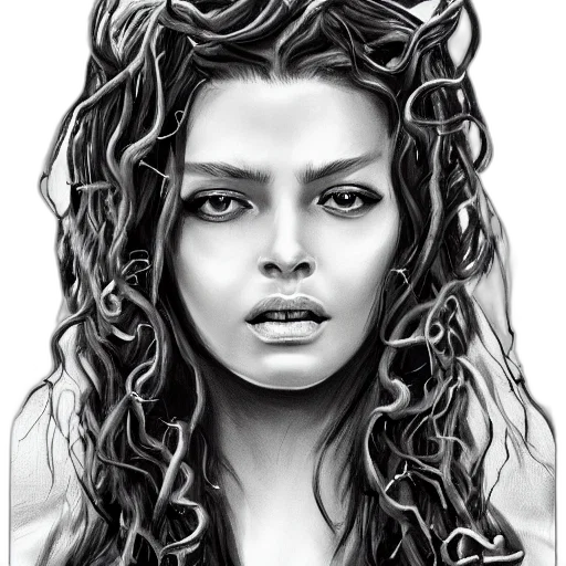 hair, face, crown, photorealistic transparent PNG cut-out