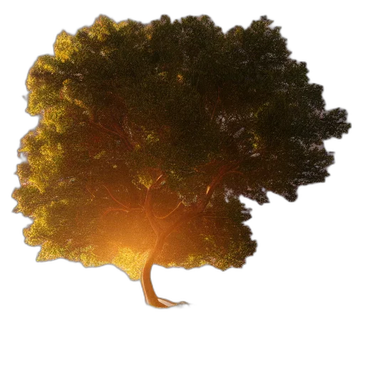 tree, crown, hair, animal transparent PNG cut-out