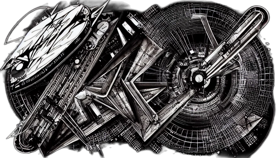 weapon, car, concept art, comic book art transparent PNG cut-out