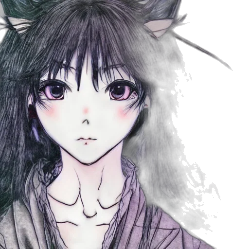 anime, watercolor, fantasy art, concept art transparent PNG cut-out