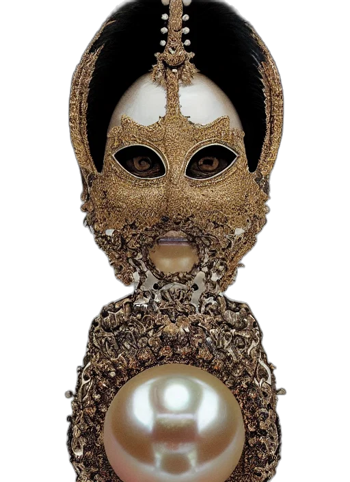 mask, jewelry, crown, face transparent PNG cut-out