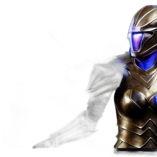 robot, sword, weapon, mask transparent PNG cut-out