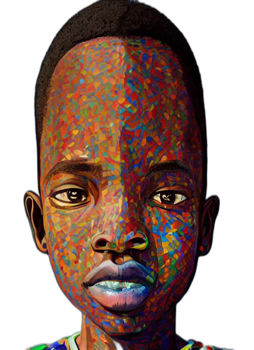 face, mask, robot, crown transparent PNG cut-out