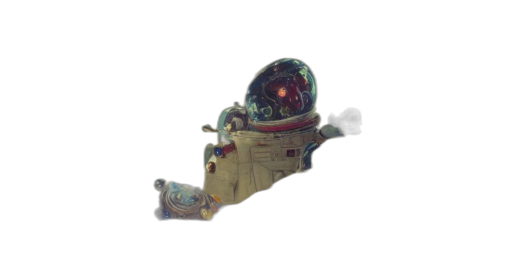 robot, staff, mask, jewelry transparent PNG cut-out
