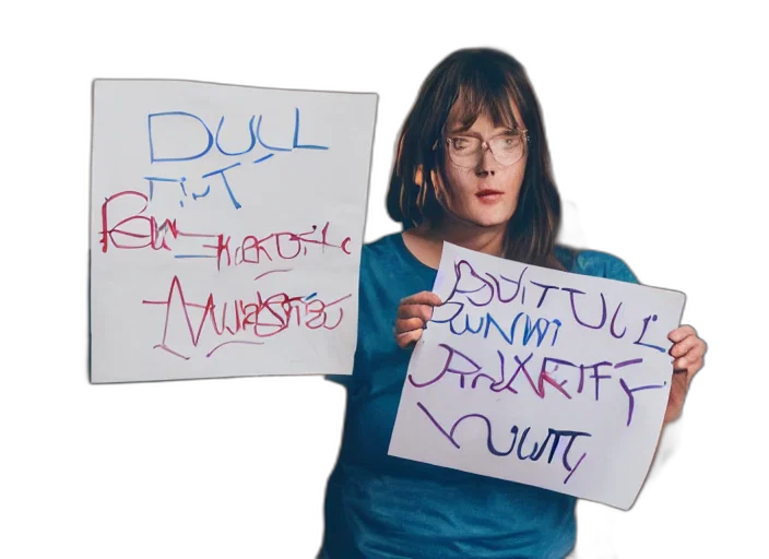 autistic, burnout transparent PNG cut-out