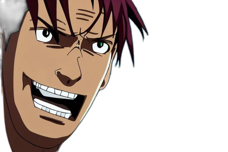 face, anime, cartoon, still transparent PNG cut-out