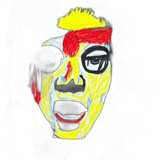 mask, face, robot, creature transparent PNG cut-out