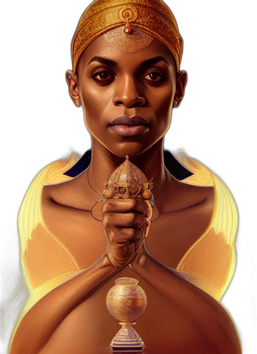 jewelry, face, staff, concept art transparent PNG cut-out