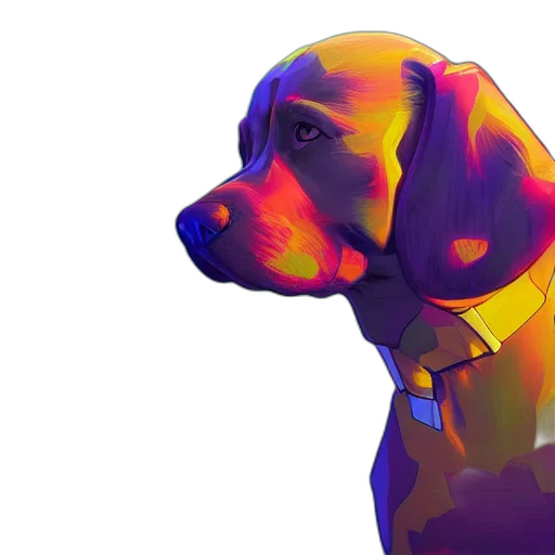 animal, photorealistic, watercolor, 3d render transparent PNG cut-out