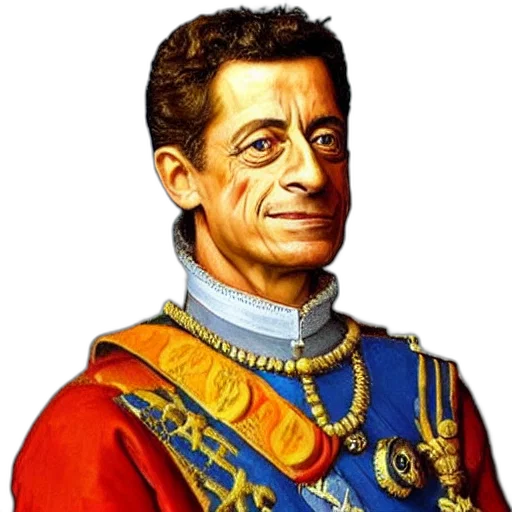 staff, face, crown, jacket transparent PNG cut-out