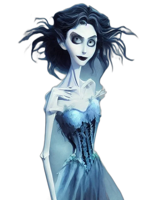 dress, mask, jewelry, concept art transparent PNG cut-out
