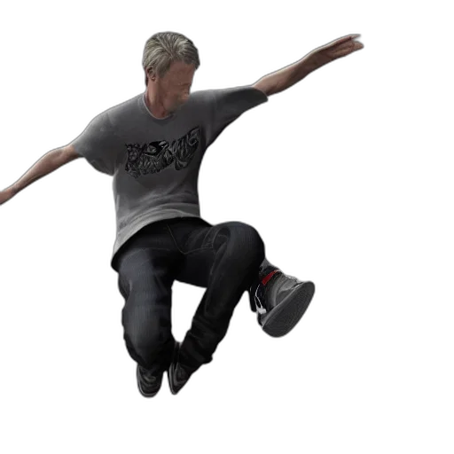 staff, creature, shoes, 3d render transparent PNG cut-out