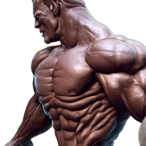 photorealistic, 3d render, concept art, portrait transparent PNG cut-out