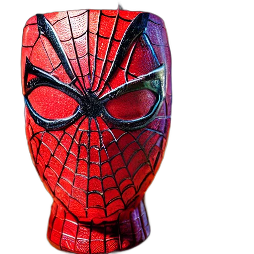 mask, face, 3d render, comic book art transparent PNG cut-out