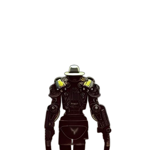 robot, staff, creature, animal transparent PNG cut-out