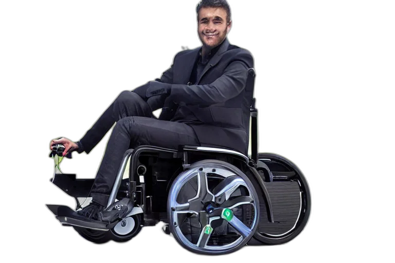 robot, car, staff, weapon transparent PNG cut-out