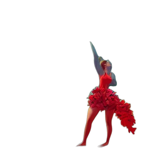 dress, creature, crown, hair transparent PNG cut-out