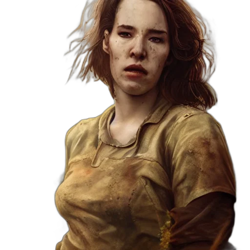 face, staff, dress, concept art transparent PNG cut-out
