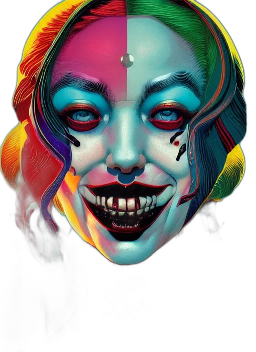 mask, face, creature, concept art transparent PNG cut-out