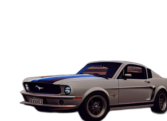 car, photorealistic, 3d render, concept art transparent PNG cut-out