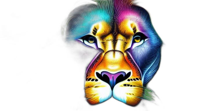 animal, mask, face, photorealistic transparent PNG cut-out