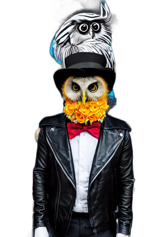 mask, jacket, hat, animal transparent PNG cut-out