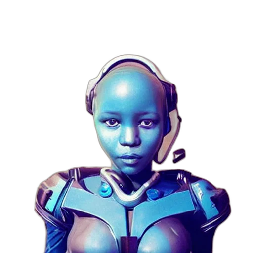 robot, face, mask, concept art transparent PNG cut-out