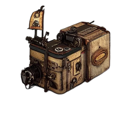robot, weapon, car, furniture transparent PNG cut-out