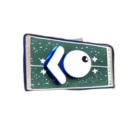 staff, robot, pixel art, 3d render transparent PNG cut-out