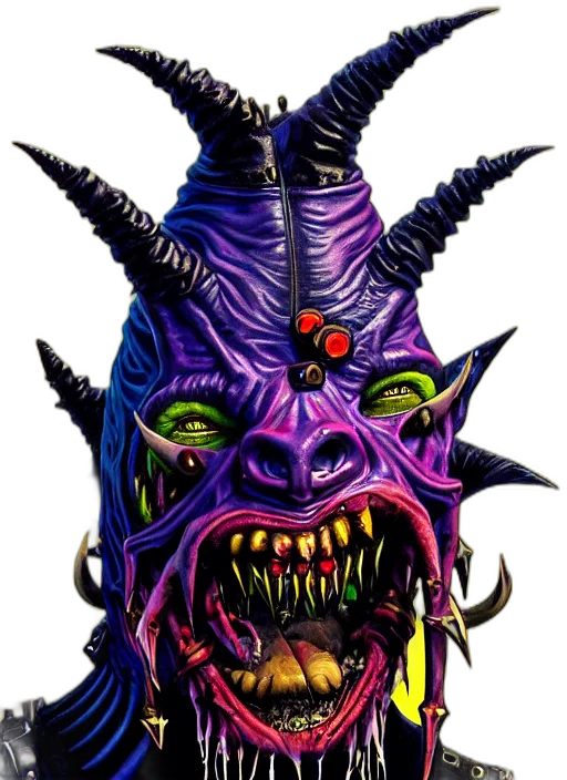 mask, creature, face, crown transparent PNG cut-out