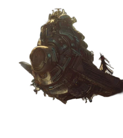 weapon, robot, sword, dragon transparent PNG cut-out