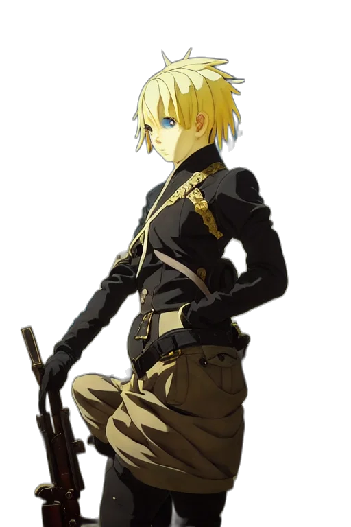 staff, sword, weapon, jacket transparent PNG cut-out