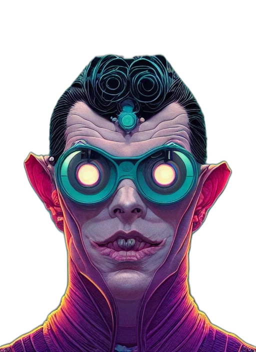 mask, face, creature, staff transparent PNG cut-out