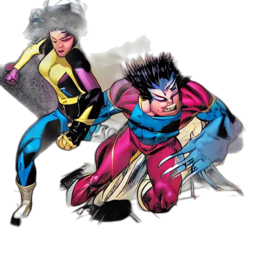 comic book art, concept art, uncanny, x-men transparent PNG cut-out