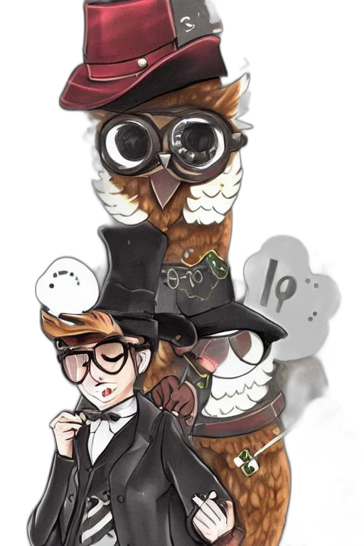 hat, mask, staff, concept art transparent PNG cut-out