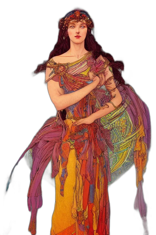 dress, fantasy art, concept art, pixel art transparent PNG cut-out