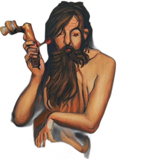 sword, staff, hair, weapon transparent PNG cut-out