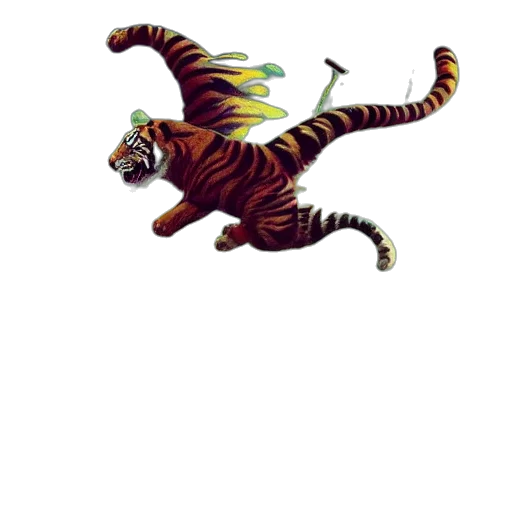 dragon, animal, creature, staff transparent PNG cut-out