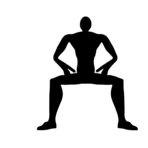 furniture, concept art, man, strong transparent PNG cut-out