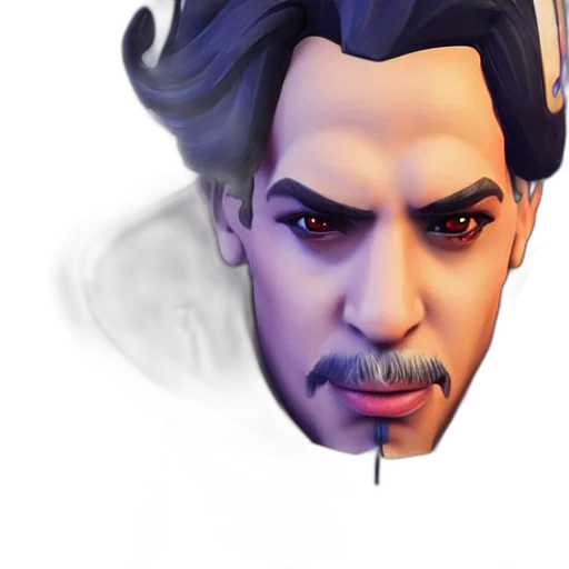 face, mask, staff, weapon transparent PNG cut-out