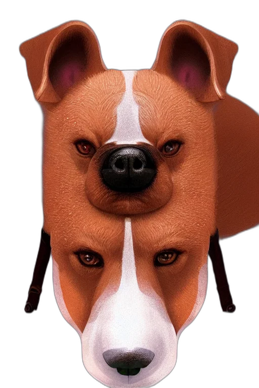 face, animal, mask, hat transparent PNG cut-out