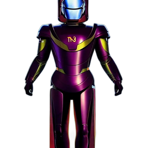robot, 3d render, concept art, comic book art transparent PNG cut-out