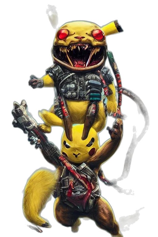 staff, animal, creature, concept art transparent PNG cut-out