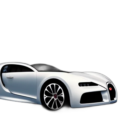 car, 3d render, concept art, photorealistic transparent PNG cut-out