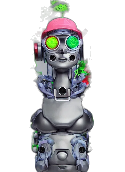 robot, weapon, bottle, staff transparent PNG cut-out