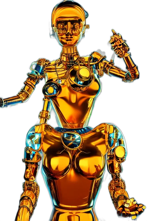 robot, jewelry, dress, weapon transparent PNG cut-out