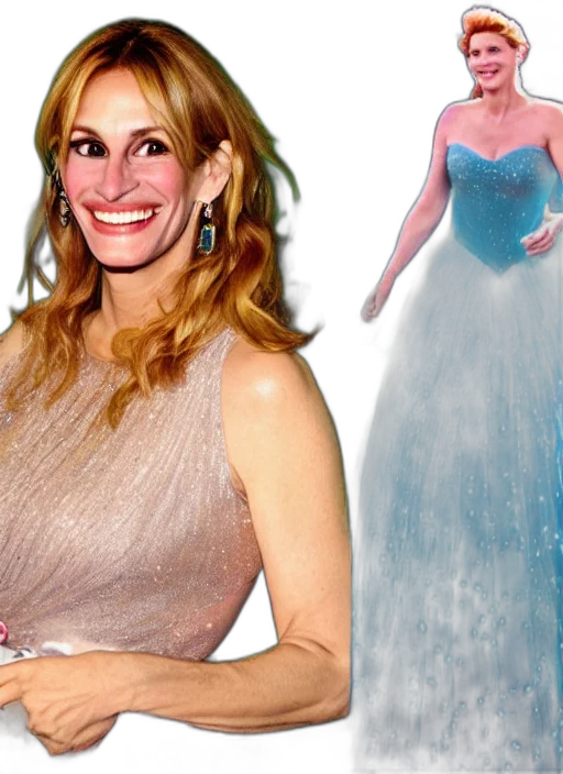 dress, julia, roberts, tinkerbell transparent PNG cut-out
